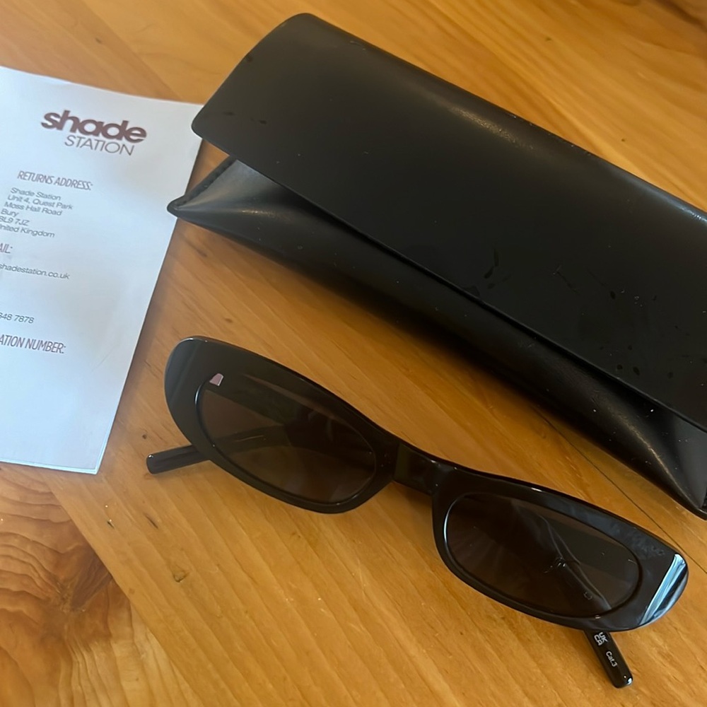 Saint Laurent 557 Shade Black Sunglasses New